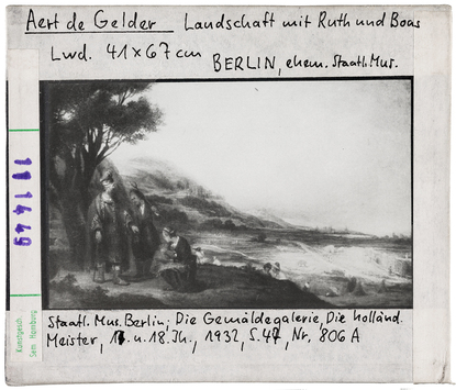 Vorschaubild Aert de Gelder: Landschaft mit Ruth und Boas. Berlin, ehem. Staatl. Museen 